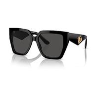 Dolce & Gabbana Mujer DG4438 501/87 Gafas de sol Acetato Negro Gris Cuadrada Normal