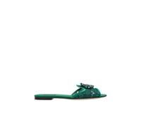 Dolce & Gabbana- Arco iris slides- Shoes- Mujer- Verde- 38 EU- Arco iris slides
