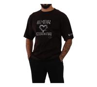 Dolce & Gabbana - Bordeaux L`Amore Crewneck T-shirt - Tops - Hombre - Rojo - S -