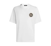 Dolce & Gabbana - Camiseta con logo - Tops - Hombre - Blanco - S -