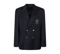 Dolce & Gabbana - Chaqueta Cruzada Taormina - Jackets - Hombre - Azul - L -