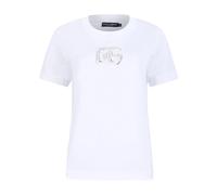 Dolce & Gabbana - DG Logo T-Shirt - Tops - Mujer - Blanco - S -