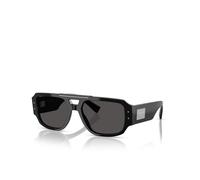 Dolce & Gabbana Hombre Dolce & Gabbana DG4482 501/87 Gafas de sol Acetato Negro Gris Piloto Normal