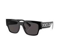 Dolce & Gabbana Hombre Dolce & Gabbana DG6184 501/87 Gafas de sol Inyectado Negro Gris Cuadrada Normal