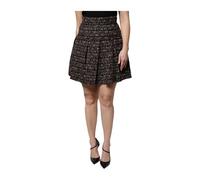 Dolce & Gabbana- Falda Mini de Tweed- Skirts- Mujer- Multicolor- XS- Falda Mini de Tweed