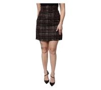 Dolce & Gabbana- Falda tubo de tweed tartán- Skirts- Mujer- Multicolor- M- Falda tubo de tweed tartán