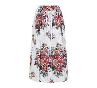 Dolce & Gabbana- Fiori Midi Skirt- Skirts- Mujer- Multicolor- M- Fiori Midi Skirt