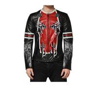 Dolce & Gabbana - Guns N' Roses Full Zip Biker Jacket - Jackets - Hombre - Multicolor - L -
