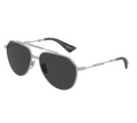 Dolce & Gabbana Hombre DG2302 136648 Gafas de sol Metal Plata Gris Piloto Polarizado