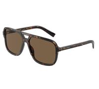 Dolce & Gabbana Hombre Dolce & Gabbana DG4354 502/73 Gafas de sol Acetato Tortuga Marrón Cuadrada Normal Sombreado
