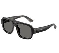 Dolce & Gabbana Hombre Dolce & Gabbana DG4516 3403/1 Gafas de sol Acetato Negro Gris Cuadrada Normal