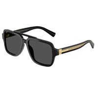 Dolce & Gabbana Hombre Dolce & Gabbana DG4544 501/87 Gafas de sol Acetato Negro Gris Piloto Normal