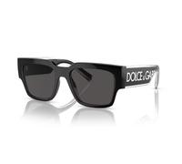 Dolce & Gabbana Hombre Dolce & Gabbana DG6184 501/87 Gafas de sol Inyectado Negro Gris Cuadrada Normal