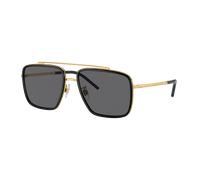 Dolce&Gabbana Hombre Sunglass DG2220 - Color del Marco: Oro/Negro, Color de la Lente: Gris-Negro