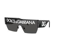 Dolce&Gabbana Hombre Sunglass DG2233 - Color del Marco: Negro, Color de la Lente: Violeta degradado y gris oscuro