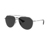 Dolce&Gabbana Hombre Sunglass DG2302 - Color del Marco: Plata Mate, Color de la Lente: Polarizadas negro