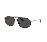 Dolce&Gabbana Hombre Sunglass DG2328 - Color del Marco: Plateado / Negro mate, Color de la Lente: Gris Oscuro