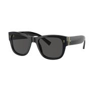 Dolce&Gabbana Hombre Sunglass DG4338 - Color del Marco: Negro, Color de la Lente: Gris Oscuro