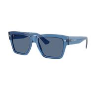 Dolce&Gabbana Hombre Sunglass DG4431 - Color del Marco: Azul Transparente, Color de la Lente: Azul Oscuro