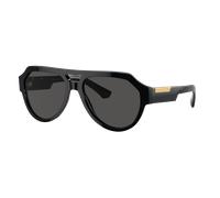 Dolce&Gabbana Hombre Sunglass DG4466 - Color del Marco: Negro, Color de la Lente: Gris Oscuro