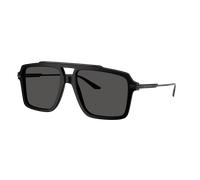 Dolce&Gabbana Hombre Sunglass DG4477 - Color del Marco: Negro Mate, Color de la Lente: Gris Oscuro