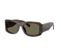 Dolce&Gabbana Hombre Sunglass DG4503 - Color del Marco: Tabaco a rayas, Color de la Lente: Marrón