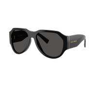 Dolce&Gabbana Hombre Sunglass DG4504 - Color del Marco: Negro, Color de la Lente: Gris Oscuro