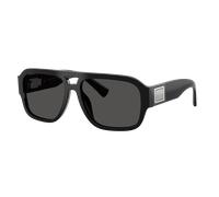 Dolce&Gabbana Hombre Sunglass DG4506 - Color del Marco: Negro, Color de la Lente: Gris Oscuro