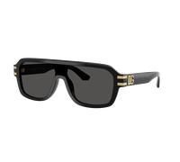 Dolce&Gabbana Hombre Sunglass DG4507 - Color del Marco: Negro, Color de la Lente: Gris Oscuro