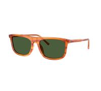 Dolce&Gabbana Hombre Sunglass DG4542 - Color del Marco: Camel On Striped Ginger, Color de la Lente: Verde Oscuro