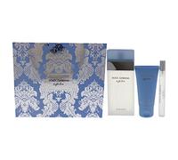 Dolce & gabbana light blue eau toilette 100ml + leche corporal 75ml + eau toilette 10ml