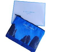 Dolce & gabbana light blue neceser de aseo estuche de viaje unisex 342