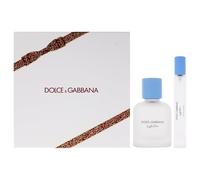Dolce & Gabbana Light Blue Pour Homme Eau de Toilette - Set de regalo de 50 ml (contiene EDT de 50 ml y spray de viaje de 10 ml)