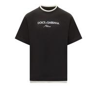 Dolce & Gabbana - Logo T-Shirt - Tops - Hombre - Negro - S -