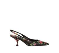 Dolce & Gabbana- Lollo Calfskin Slingback- Shoes- Mujer- Multicolor- 39 EU- Lollo Calfskin Slingback