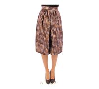 Dolce & Gabbana- Midi Skirts- Skirts- Mujer- Multicolor- 2XS- Midi Skirts