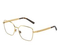 Dolce & Gabbana Mujer DG1351 02 Monturas ópticas Acero Oro Transparente Cuadrada Normal
