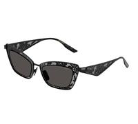 Dolce & Gabbana Mujer DG2311 01/87 Gafas de sol Acero Negro Gris Cat Eye Normal