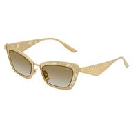 Dolce & Gabbana Mujer DG2311 12246E Gafas de sol Acero Oro Cat Eye Normal