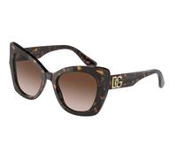 Dolce & Gabbana Mujer DG4405 502/13 Gafas de sol Acetato Tortuga Marrón Mariposa Normal Sombreado