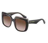 Dolce & Gabbana Mujer DG4414 502/13 Gafas de sol Acetato Oro Marrón Cuadrada Normal Sombreado