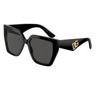 Dolce & Gabbana Mujer DG4438 501/87 Gafas de sol Acetato Negro Gris Cuadrada Normal
