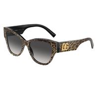 Dolce & Gabbana Mujer DG4449 31638G Gafas de sol Acetato Marrón Gris Mariposa Normal Sombreado