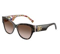 Dolce & Gabbana Mujer DG4449 321713 Gafas de sol Acetato Tortuga Marrón Mariposa Normal Sombreado
