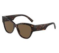 Dolce & Gabbana Mujer DG4449 502/73 Gafas de sol Acetato Tortuga Marrón Mariposa Normal