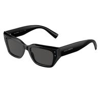 Dolce & Gabbana Mujer DG4462 501/87 Gafas de sol Acetato Negro Gris Cat Eye Normal