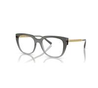Dolce & Gabbana Mujer DG5087 3385 Monturas ópticas Nylon Negro Transparente Cuadrada Normal