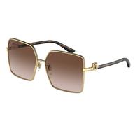 Dolce & Gabbana Mujer Dolce & Gabbana DG2279 02/13 Gafas de sol Metal Oro Marrón Cuadrada Normal Sombreado