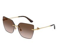 Dolce & Gabbana Mujer Dolce & Gabbana DG2321 02/13 Gafas de sol Metal Oro Marrón Cat Eye Normal Sombreado