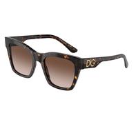 Dolce & Gabbana Mujer Dolce & Gabbana DG4384 502/13 Gafas de sol Acetato Tortuga Marrón Cuadrada Normal Sombreado